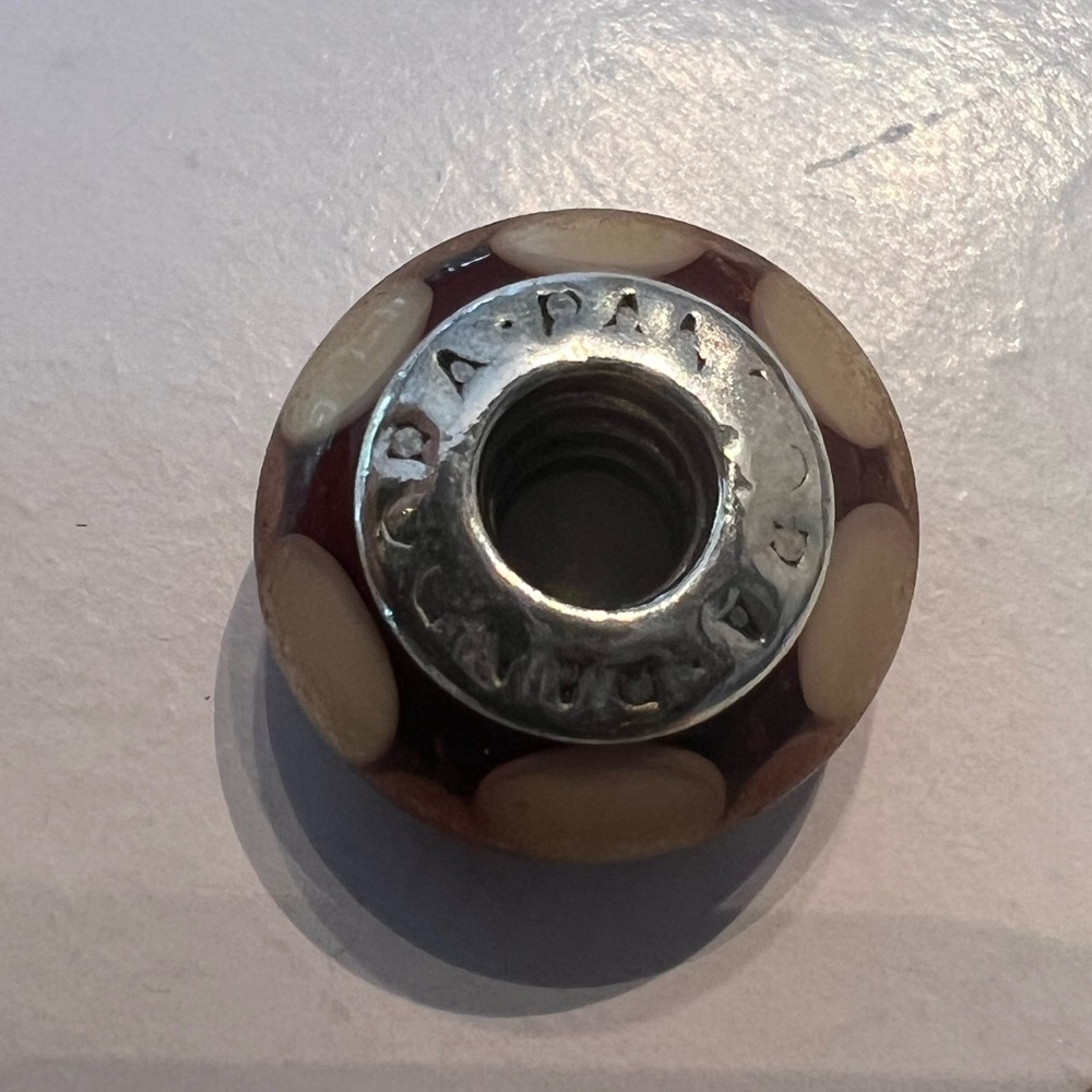 Pandora glass bead charm